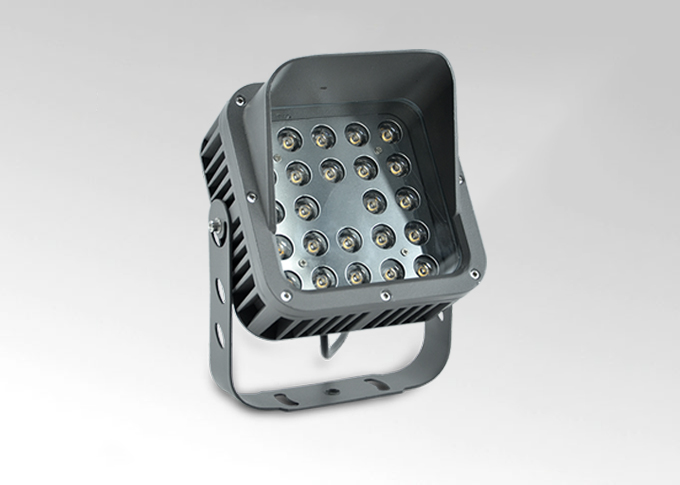 LED方形投光燈  24W 帶罩